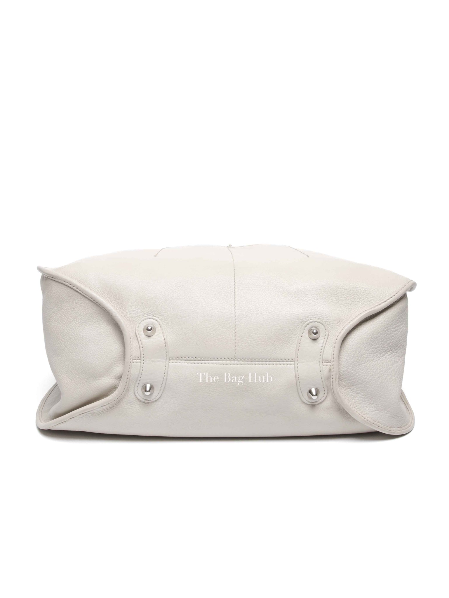 Dior Ivory Calfskin 61 Medium Tote Bag