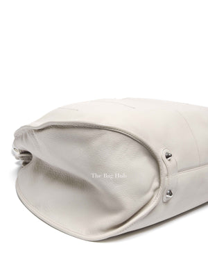 Dior Ivory Calfskin 61 Medium Tote Bag