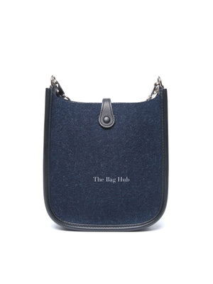 Hermes Bleu Nuit/Black Swift Sangle Wooly Evelyne TPM Bag