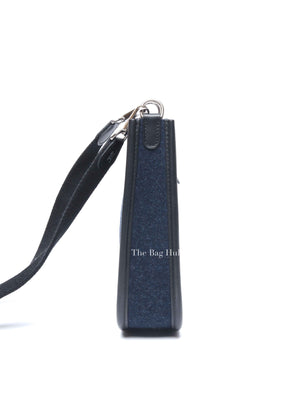 Hermes Bleu Nuit/Black Swift Sangle Wooly Evelyne TPM Bag