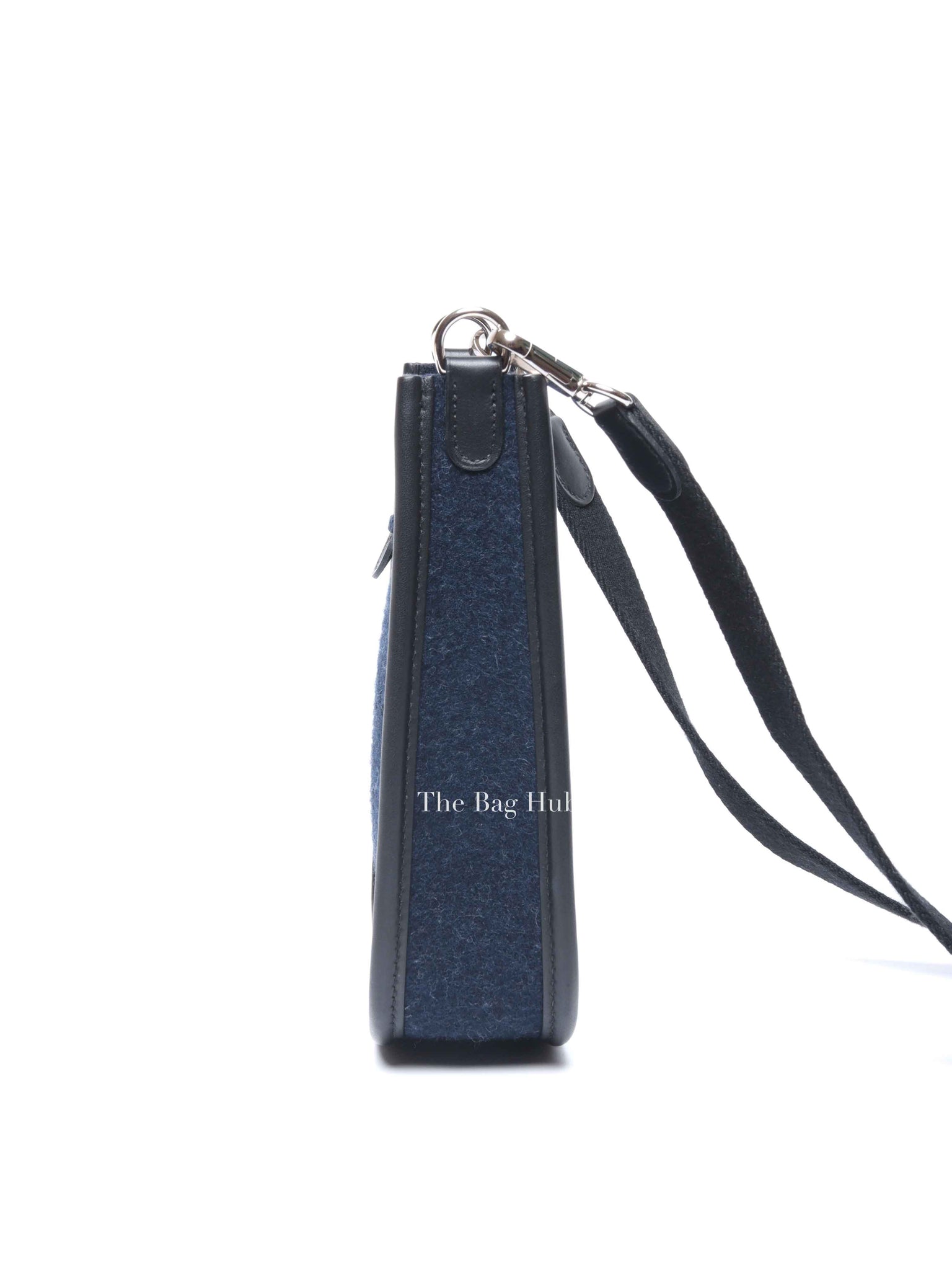 Hermes Bleu Nuit/Black Swift Sangle Wooly Evelyne TPM Bag