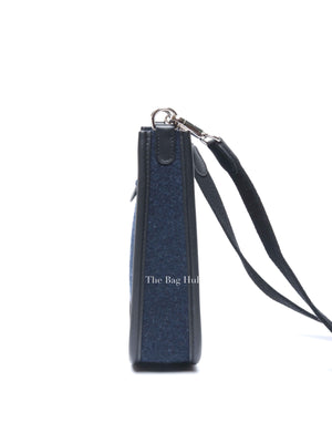 Hermes Bleu Nuit/Black Swift Sangle Wooly Evelyne TPM Bag