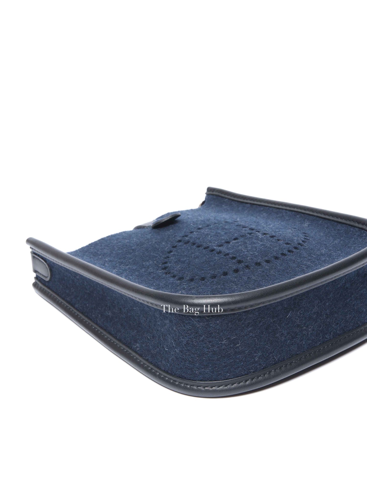 Hermes Bleu Nuit/Black Swift Sangle Wooly Evelyne TPM Bag