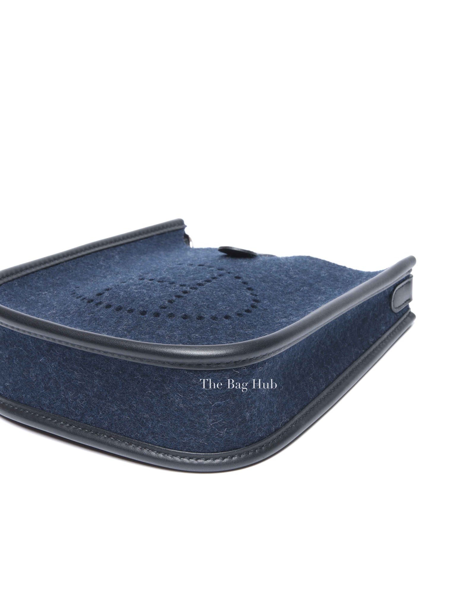 Hermes Bleu Nuit/Black Swift Sangle Wooly Evelyne TPM Bag