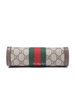 Gucci Brown GG Supreme Canvas Ophidia Mini Shoulder Bag
