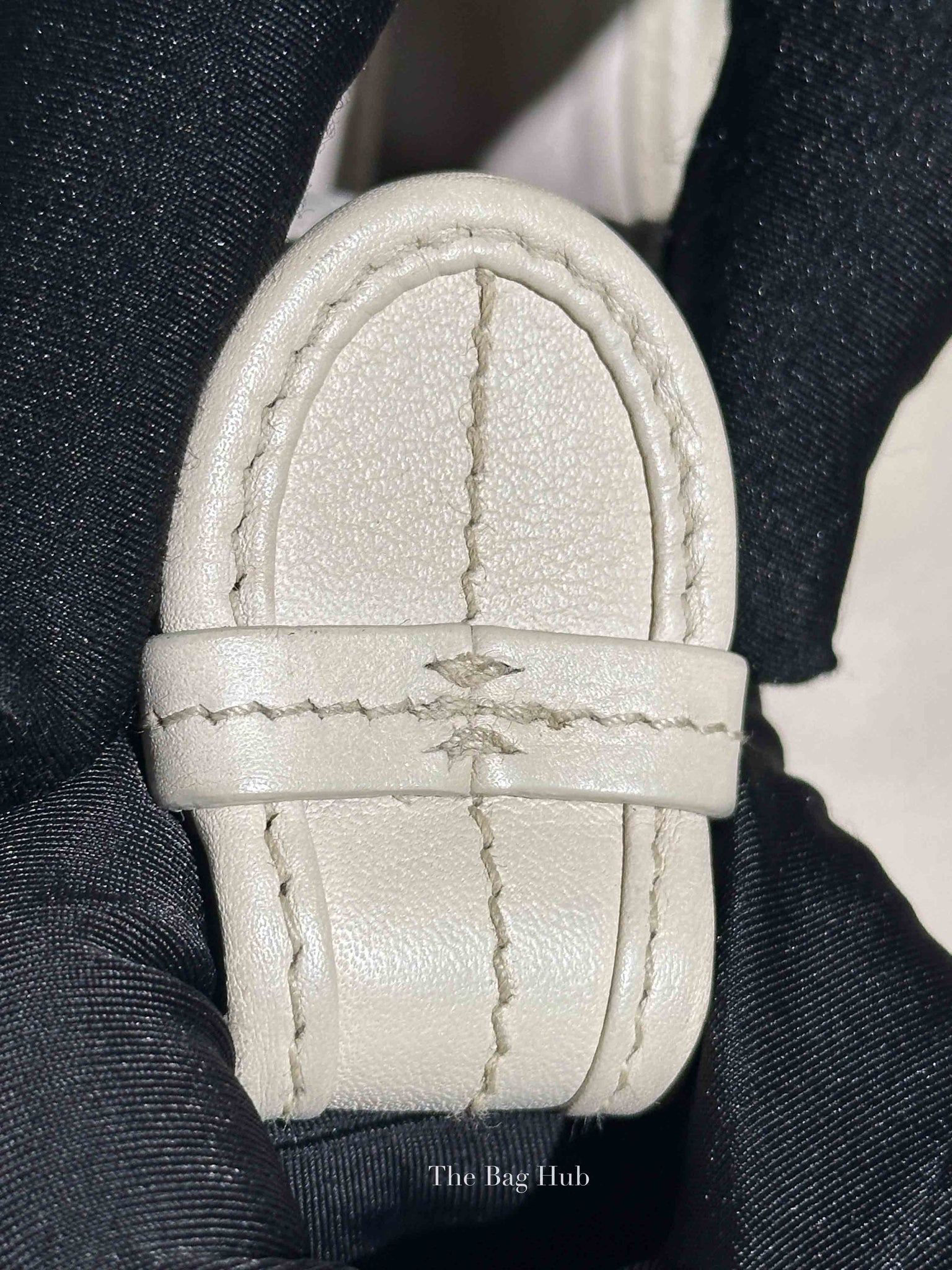 Dior Ivory Calfskin 61 Medium Tote Bag