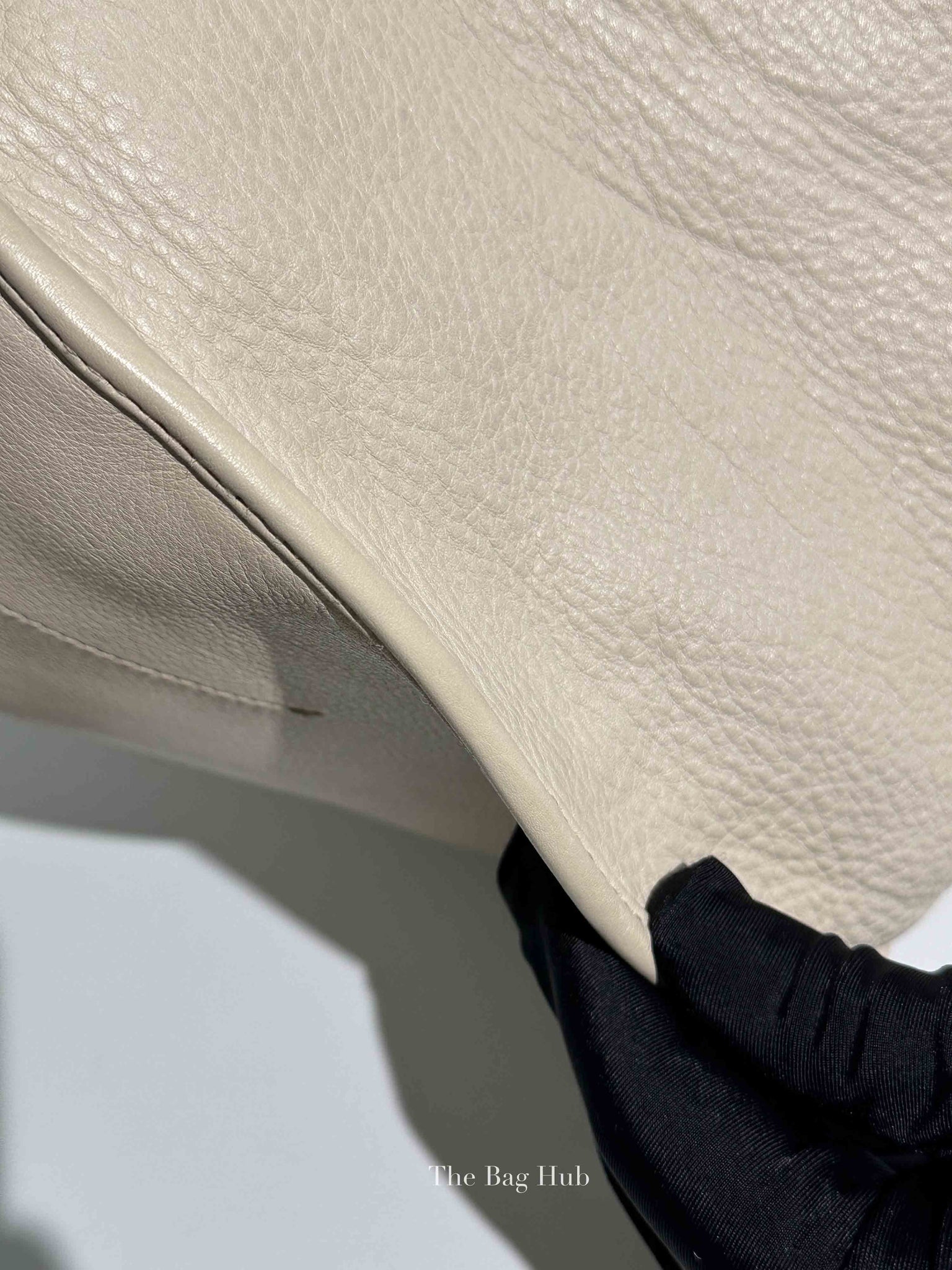 Dior Ivory Calfskin 61 Medium Tote Bag