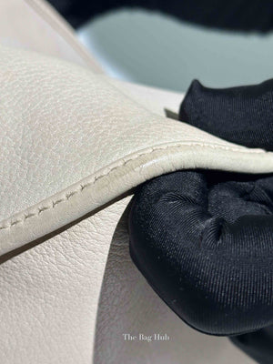 Dior Ivory Calfskin 61 Medium Tote Bag