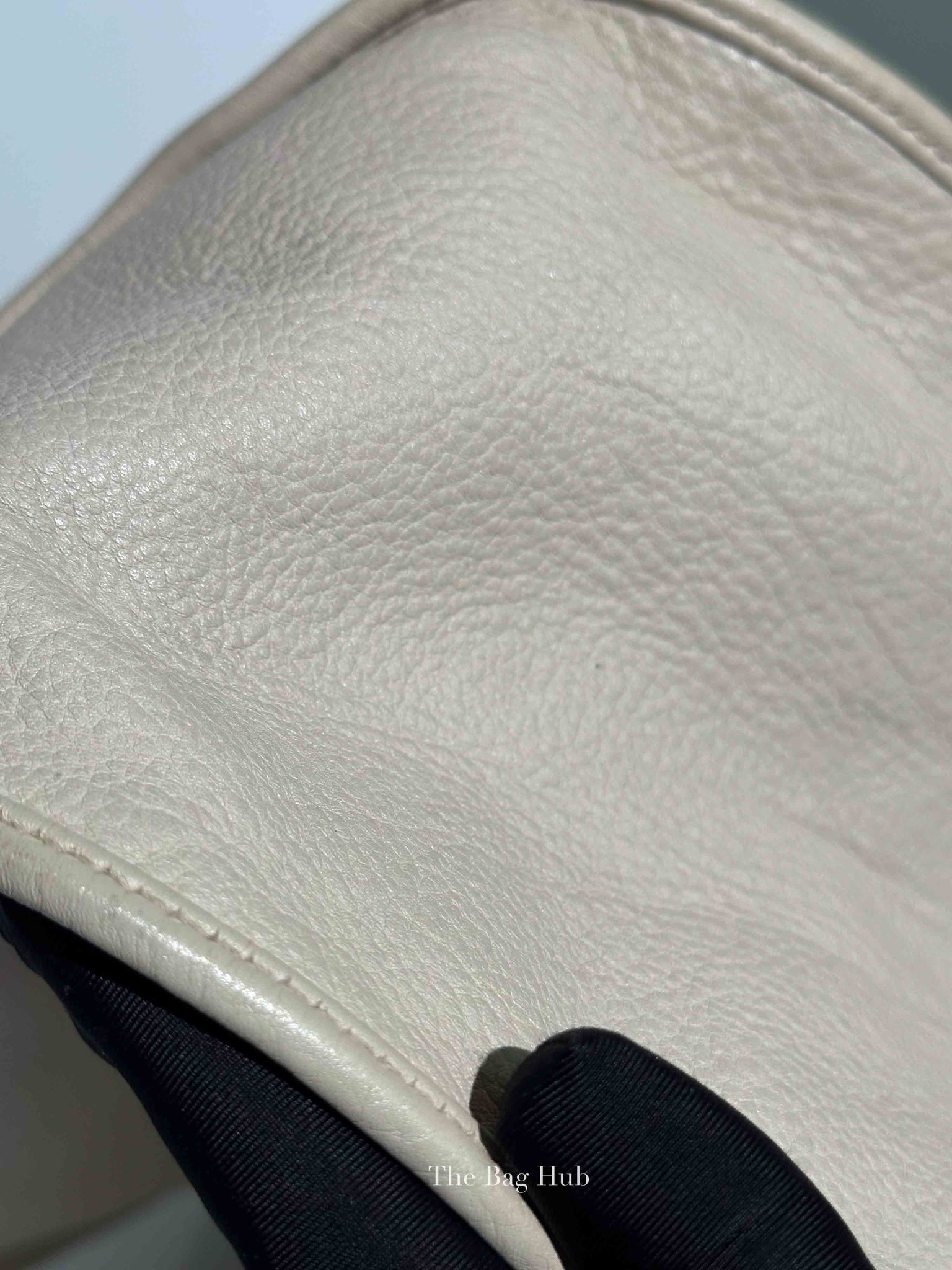 Dior Ivory Calfskin 61 Medium Tote Bag