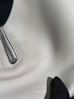 Loewe Khaki Green/Black/Soft White Calfskin Small Hammock Bag