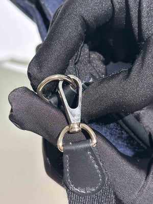 Hermes Bleu Nuit/Black Swift Sangle Wooly Evelyne TPM Bag