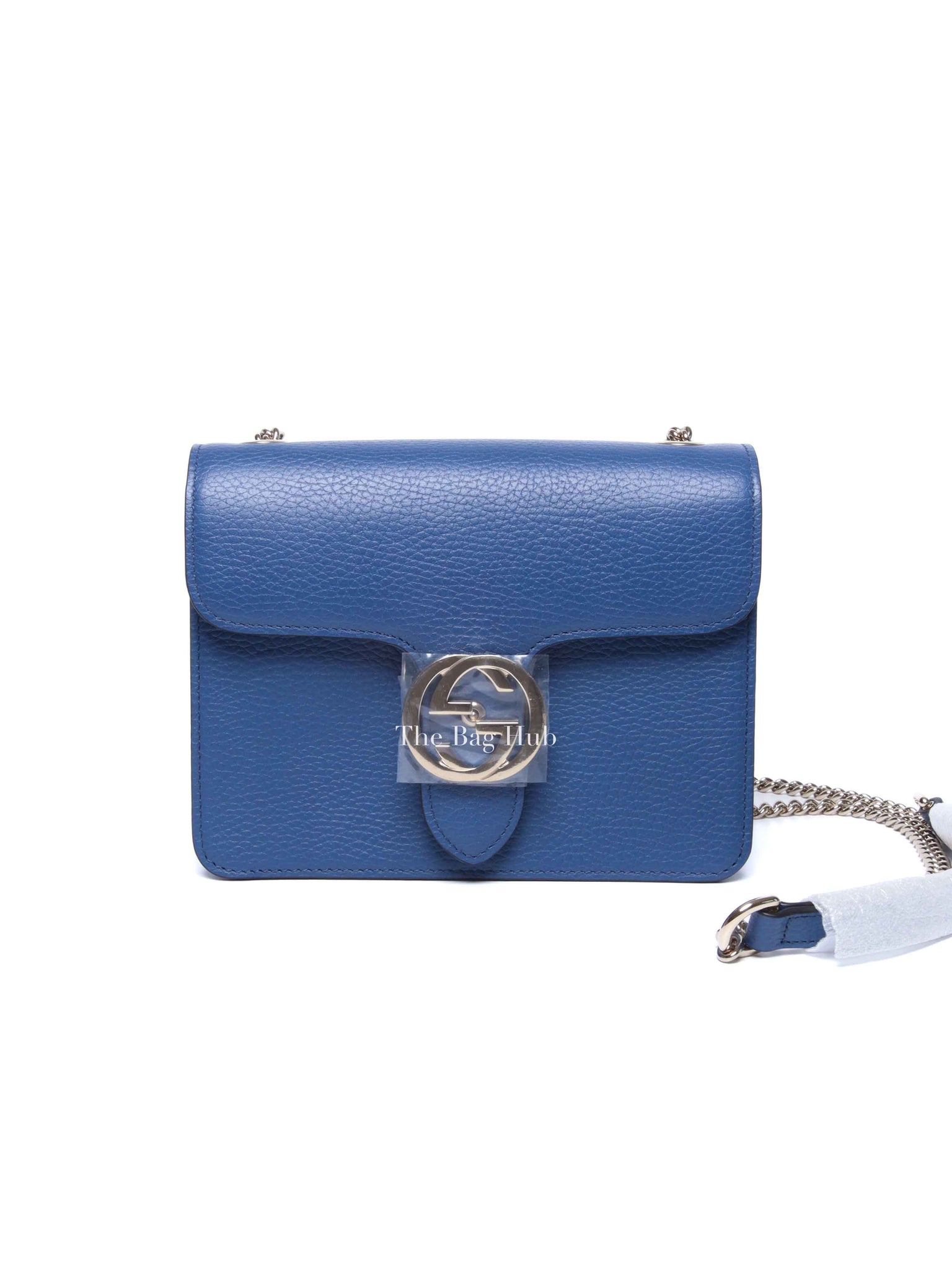 Gucci Caspian Leather Dollar Interlocking GG Small Shoulder Bag GHW
