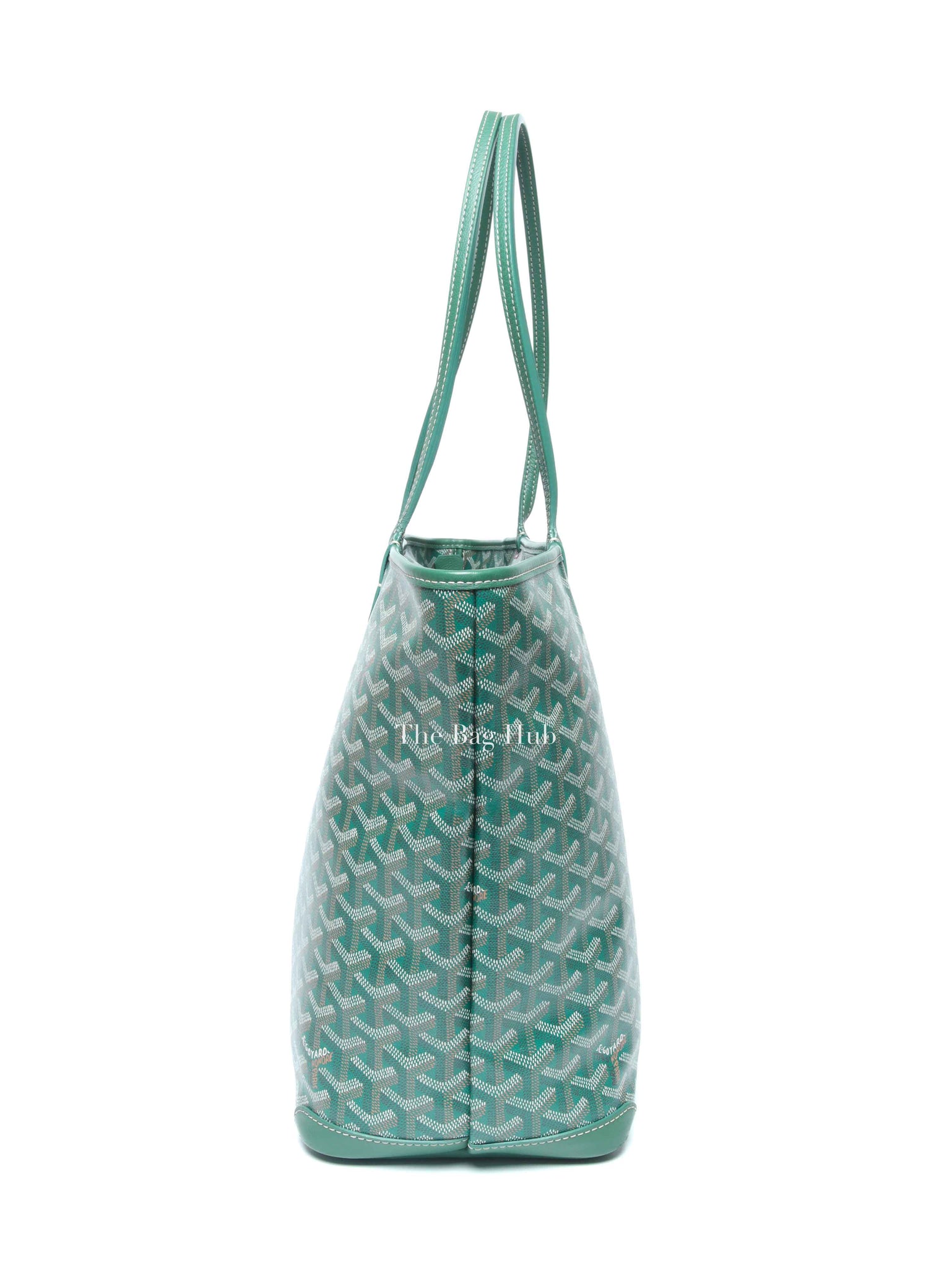 Goyard Green Canvas Artois MM Tote Bag