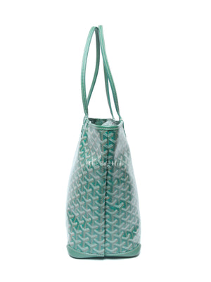 Goyard Green Canvas Artois MM Tote Bag