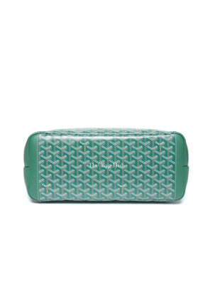 Goyard Green Canvas Artois MM Tote Bag