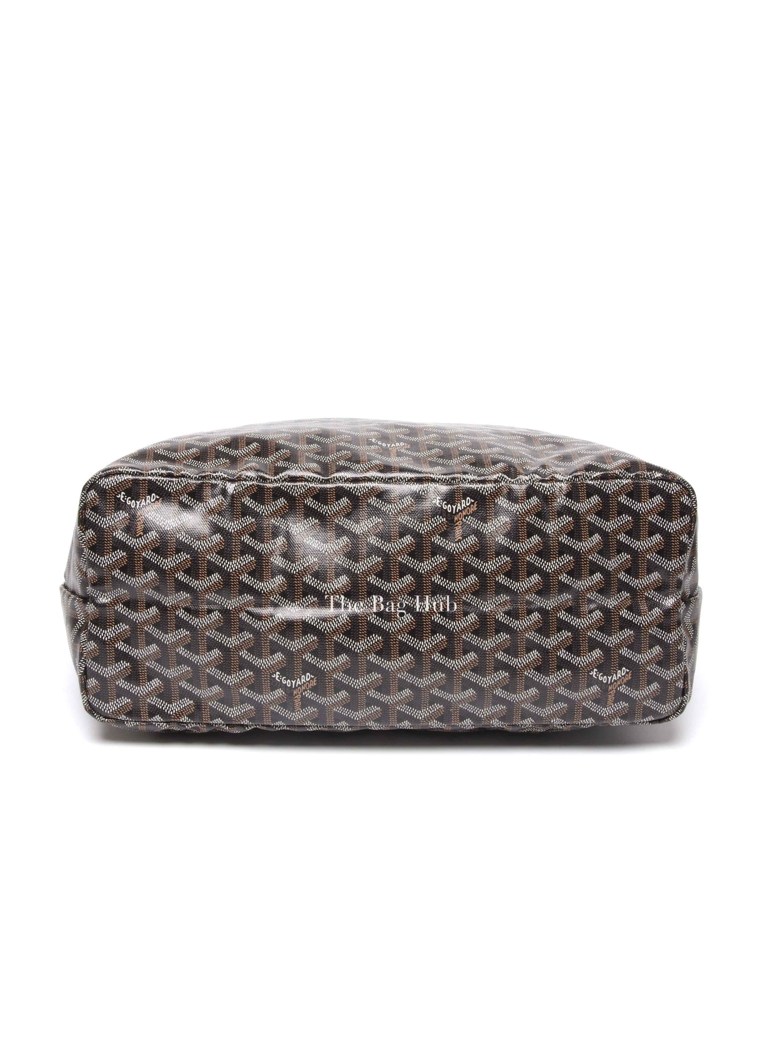 Goyard Black/Tan Canvas St. Louis PM Tote Bag