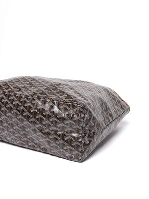 Goyard Black/Tan Canvas St. Louis PM Tote Bag