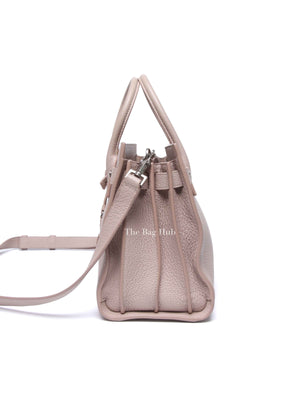 Saint Laurent Powder Pink Grained Calfskin Baby Sac De Jour Hand Bag