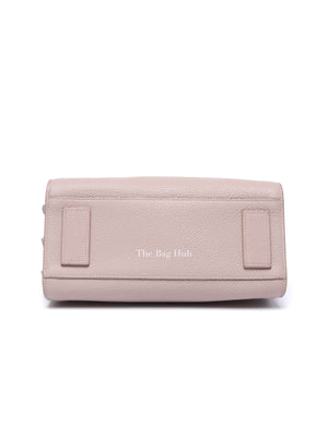 Saint Laurent Powder Pink Grained Calfskin Baby Sac De Jour Hand Bag