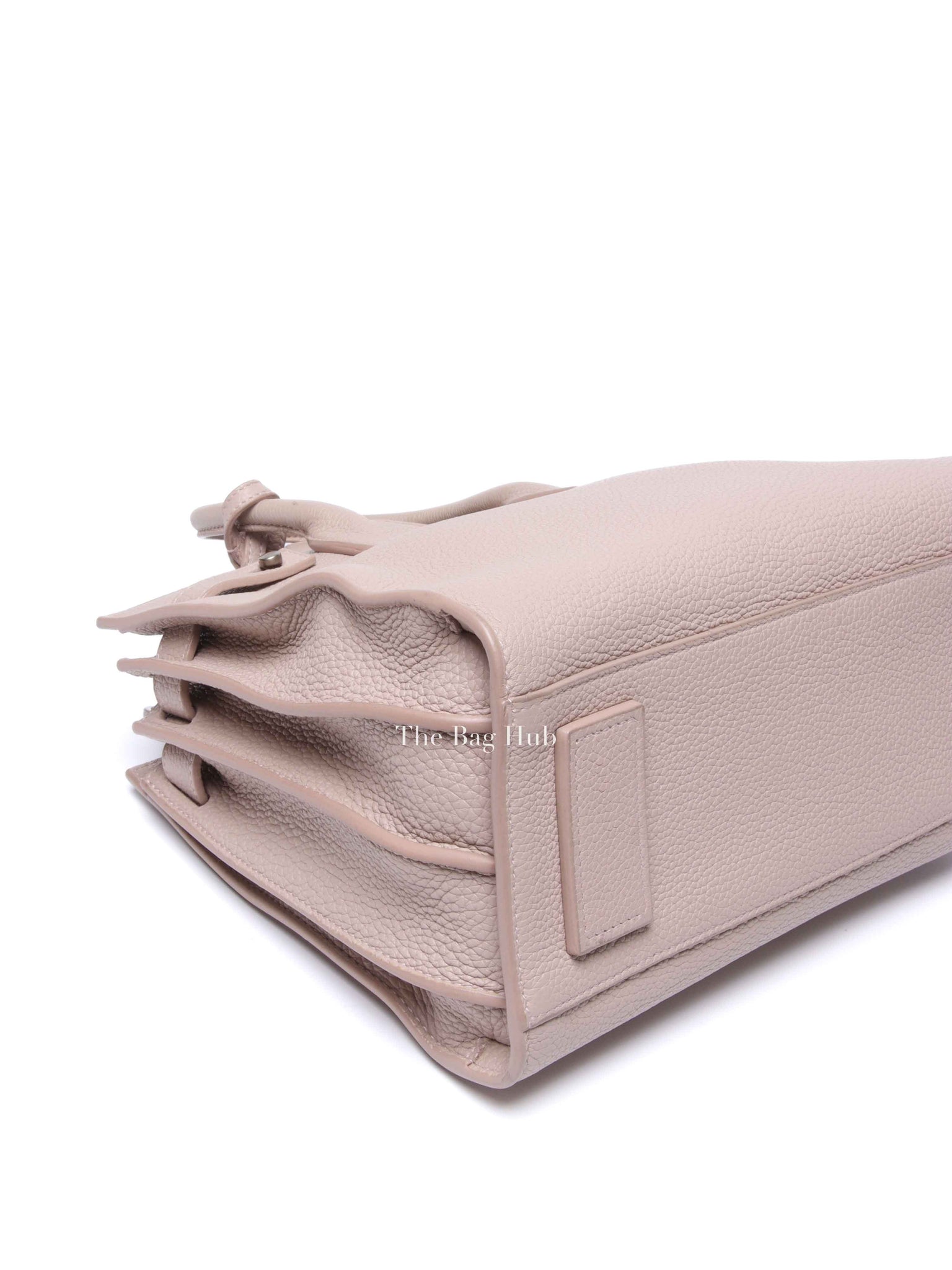 Saint Laurent Powder Pink Grained Calfskin Baby Sac De Jour Hand Bag