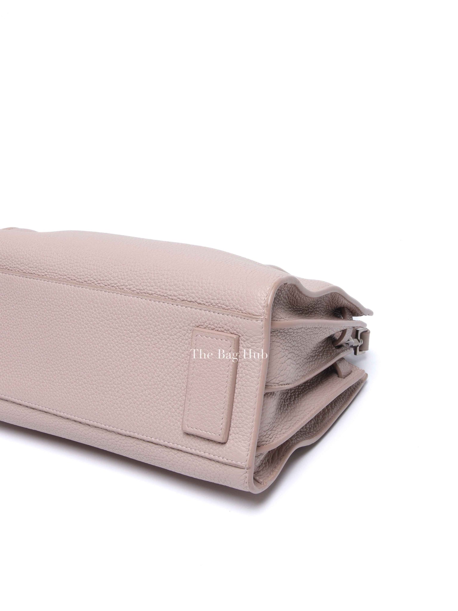 Saint Laurent Powder Pink Grained Calfskin Baby Sac De Jour Hand Bag