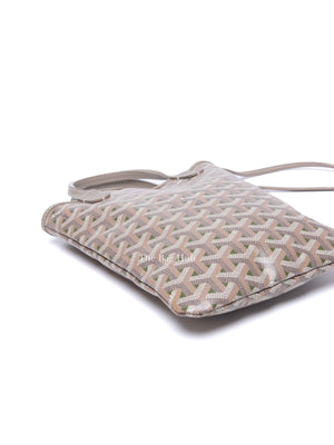 Goyard Khaki Grege Goyardine Poitiers Claire-Voie Tote Bag