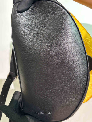 Gucci Yellow Econyl Nylon Monogram Off The Grid Drawstring Bucket Backpack