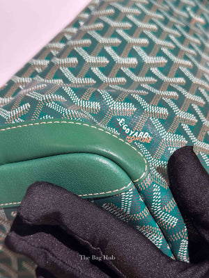 Goyard Green Canvas Artois MM Tote Bag