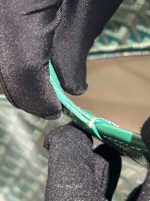 Goyard Green Canvas Artois MM Tote Bag