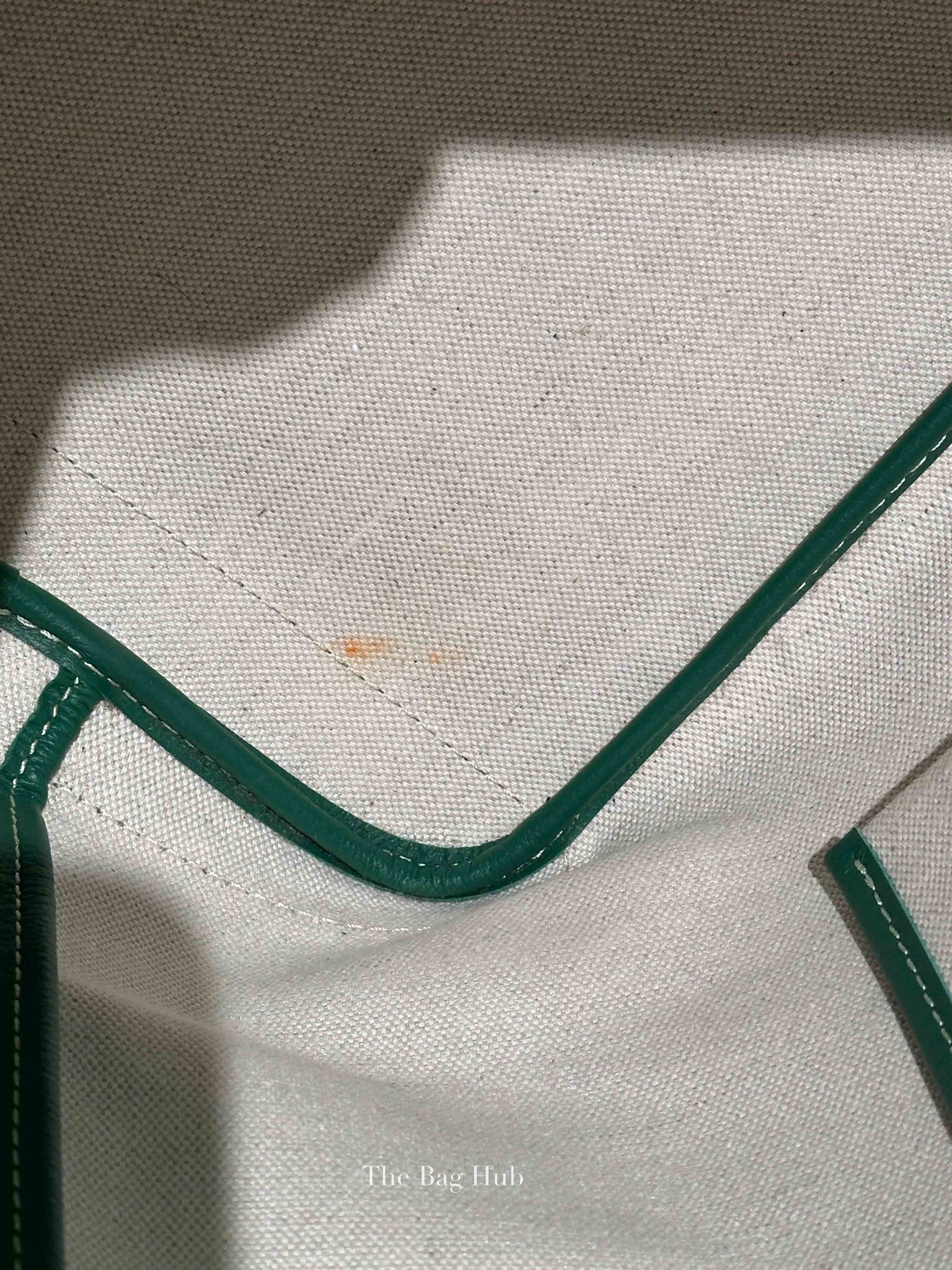 Goyard Green Canvas Artois MM Tote Bag