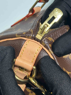 Louis Vuitton Brown Monogram Canvas Speedy Bandouliere 25 Bag