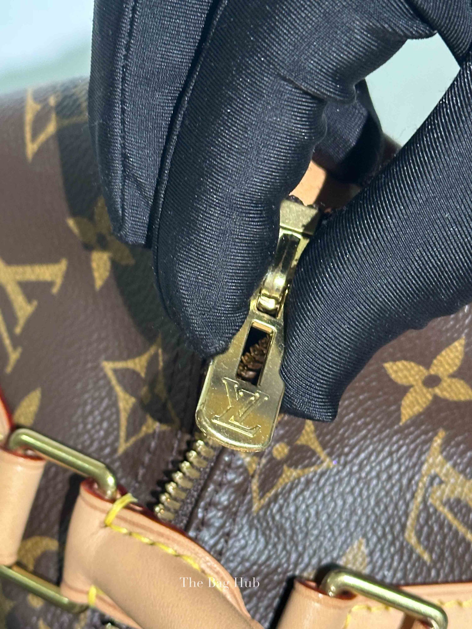 Louis Vuitton Brown Monogram Canvas Speedy Bandouliere 25 Bag