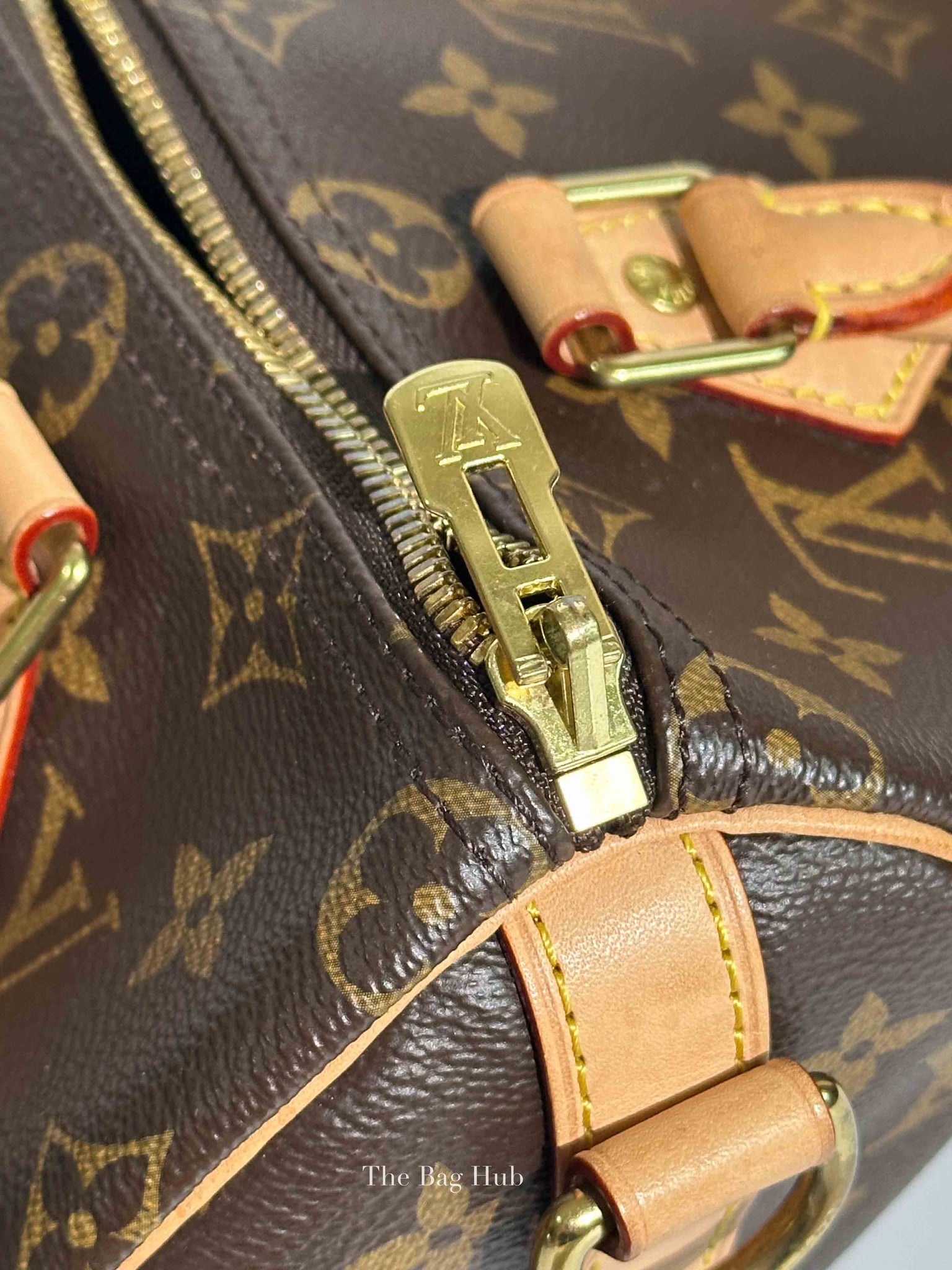 Louis Vuitton Brown Monogram Canvas Speedy Bandouliere 25 Bag