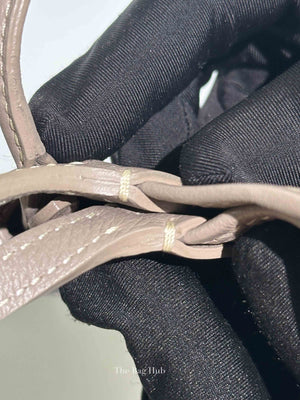 Goyard Khaki Grege Goyardine Poitiers Claire-Voie Tote Bag