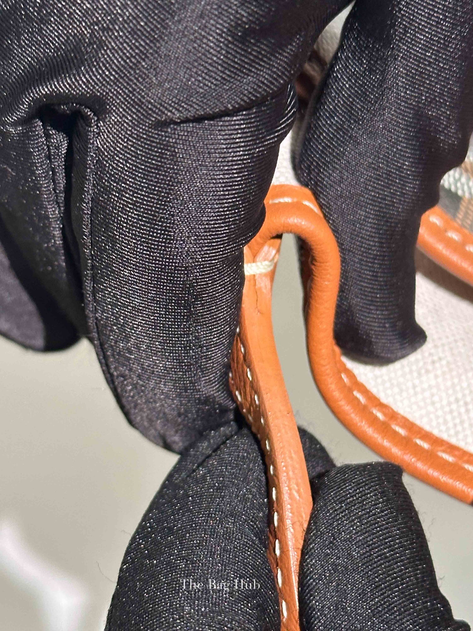 Goyard Black/Tan Canvas St. Louis PM Tote Bag
