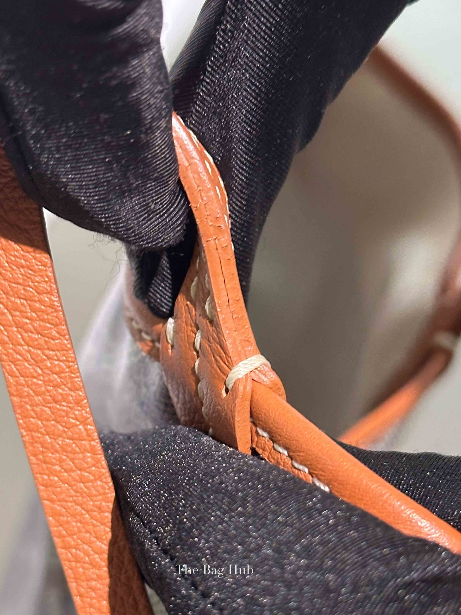 Goyard Black/Tan Canvas St. Louis PM Tote Bag