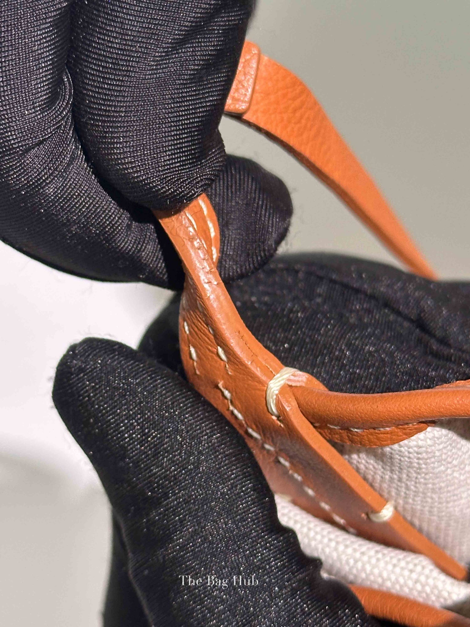 Goyard Black/Tan Canvas St. Louis PM Tote Bag