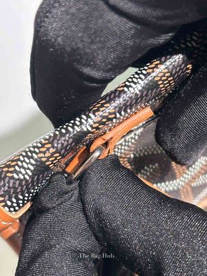 Goyard Black/Tan Canvas St. Louis PM Tote Bag
