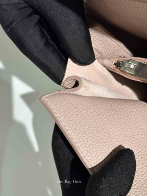 Saint Laurent Powder Pink Grained Calfskin Baby Sac De Jour Hand Bag
