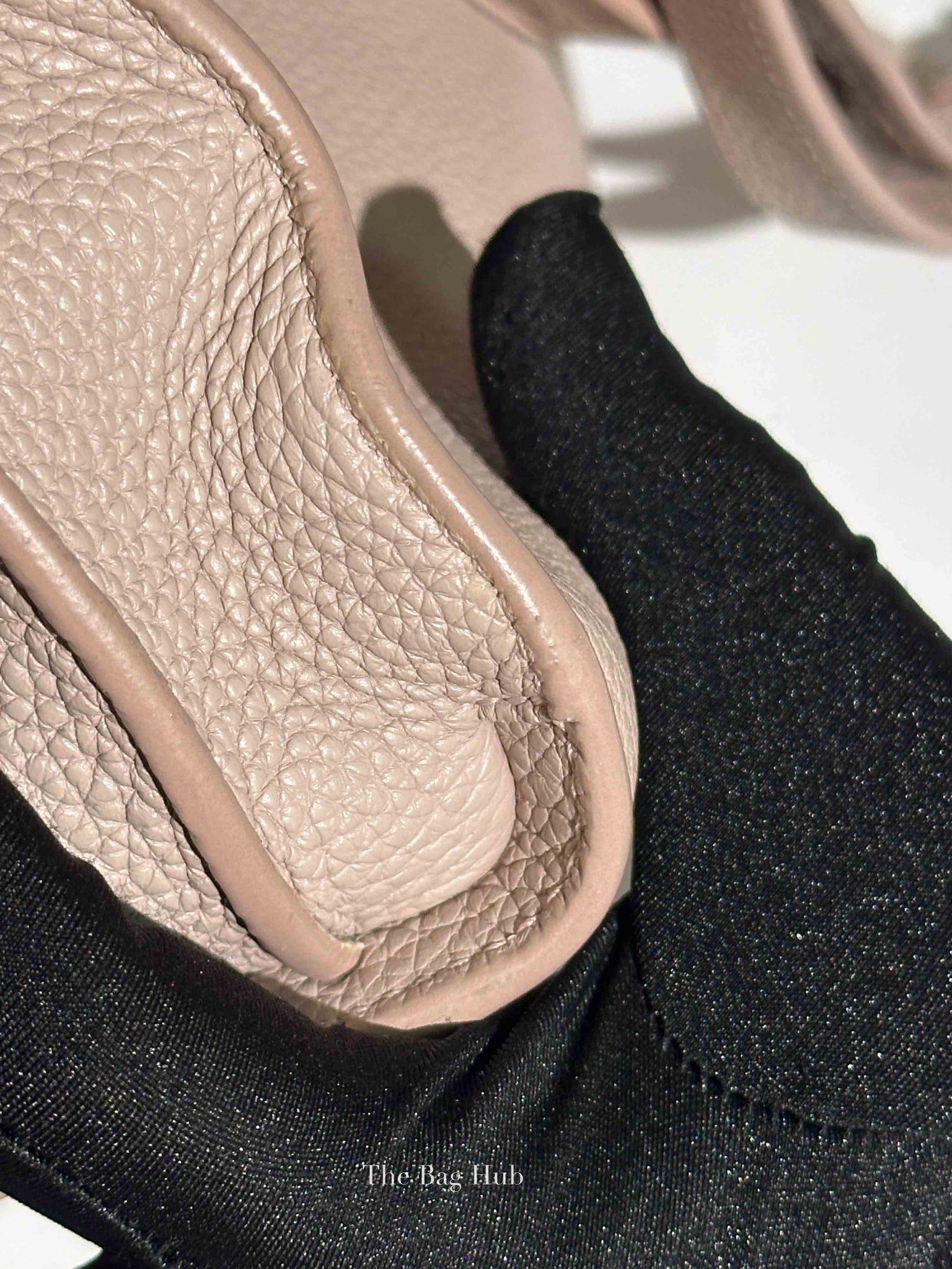 Saint Laurent Powder Pink Grained Calfskin Baby Sac De Jour Hand Bag