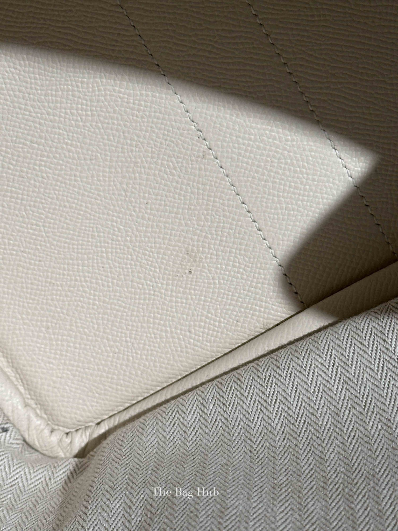 Hermes Beton Epsom Leather Garden Party 36 Bag