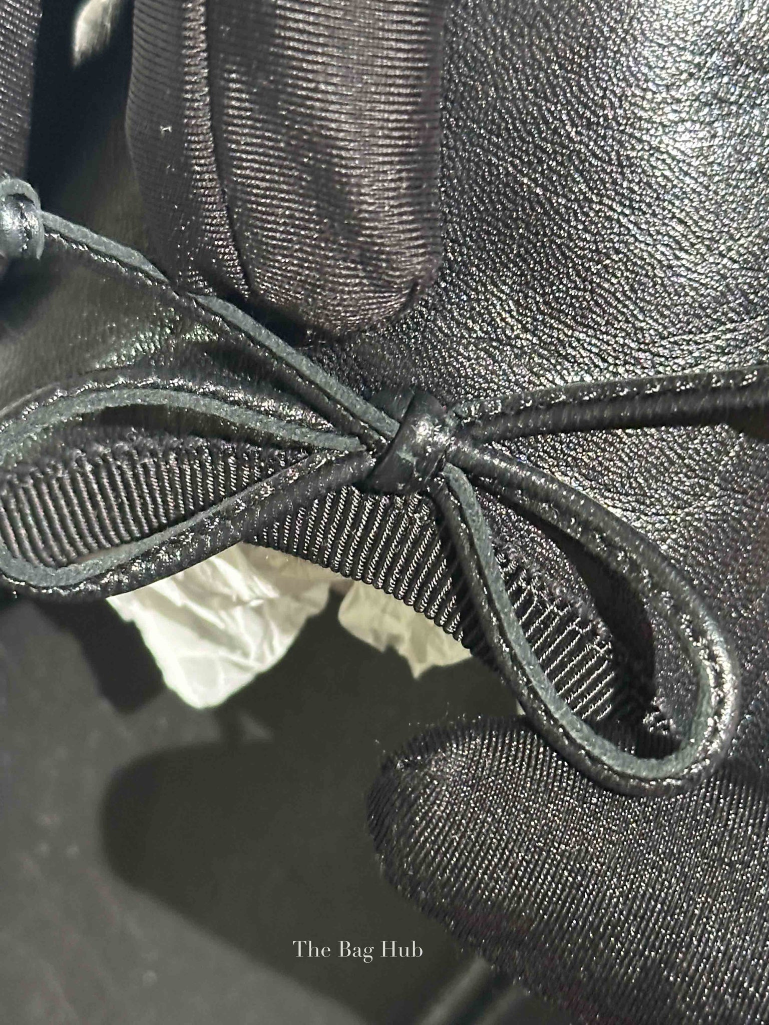 Miu Miu Black Leather Ballerinas Size 38.5