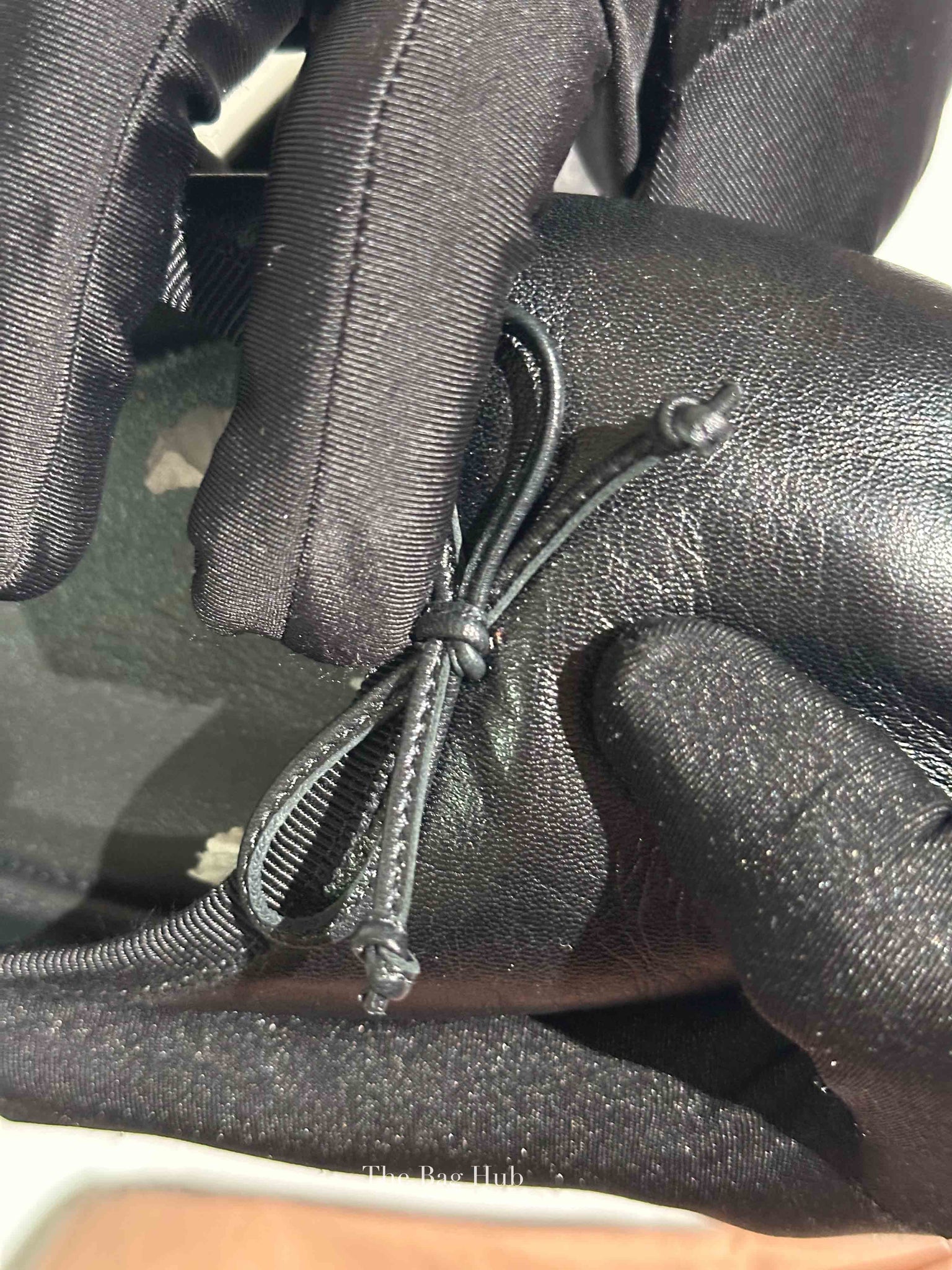 Miu Miu Black Leather Ballerinas Size 38.5