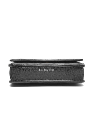 Chanel Black Caviar Quilted Wallet on Chain GHW