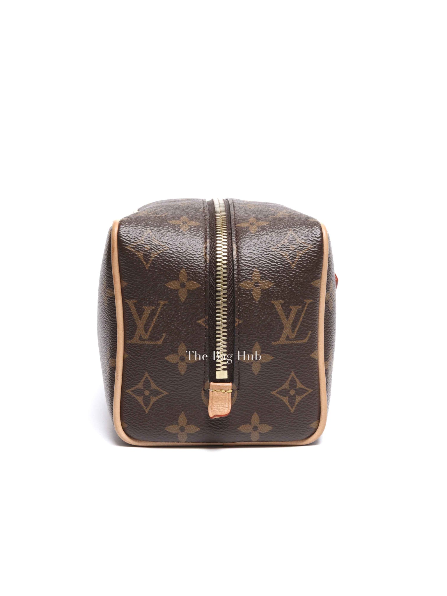 Louis Vuitton Brown Monogram Canvas Locker Dopp Kit