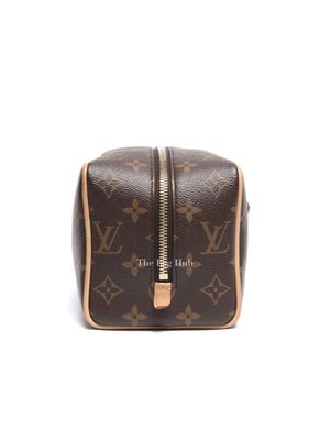 Louis Vuitton Brown Monogram Canvas Locker Dopp Kit