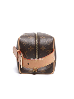 Louis Vuitton Brown Monogram Canvas Locker Dopp Kit