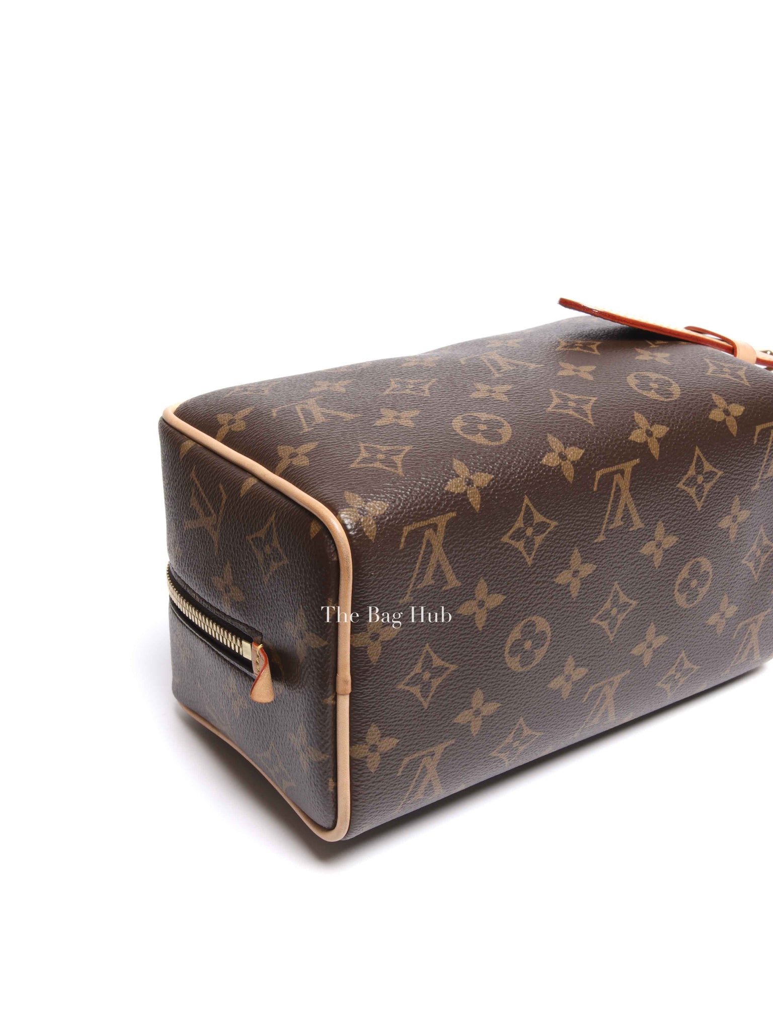 Louis Vuitton Brown Monogram Canvas Locker Dopp Kit