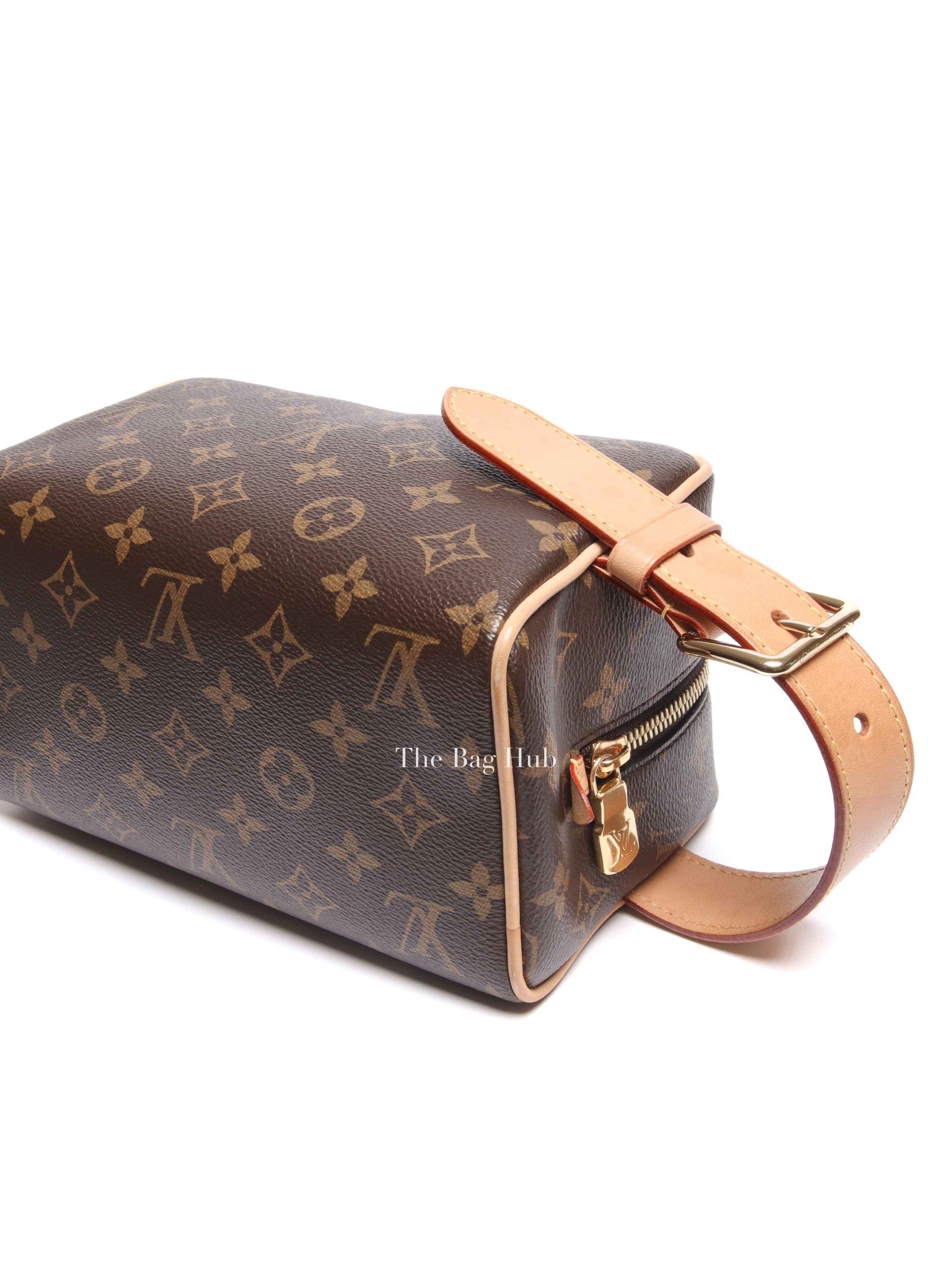 Louis Vuitton Brown Monogram Canvas Locker Dopp Kit