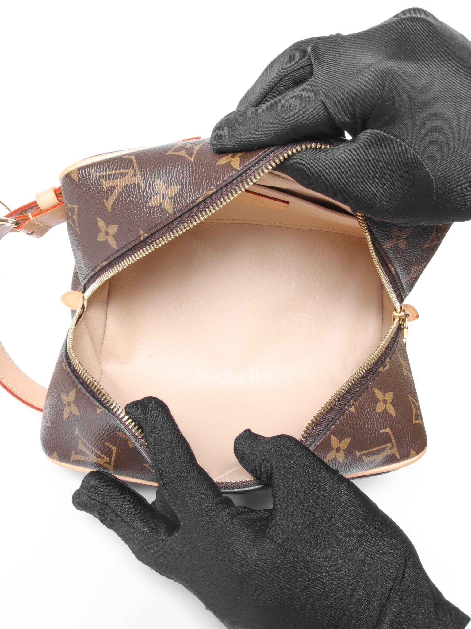 Louis Vuitton Brown Monogram Canvas Locker Dopp Kit